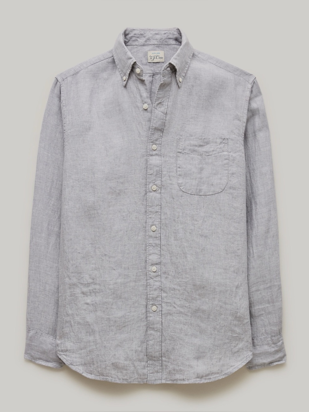 J. Crew Linen Blend Button Down